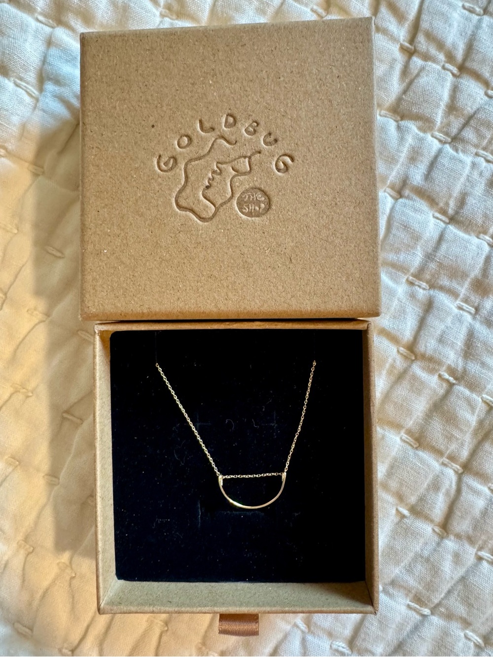 Gold Bug 14k gold fine jewelry necklace 18”
